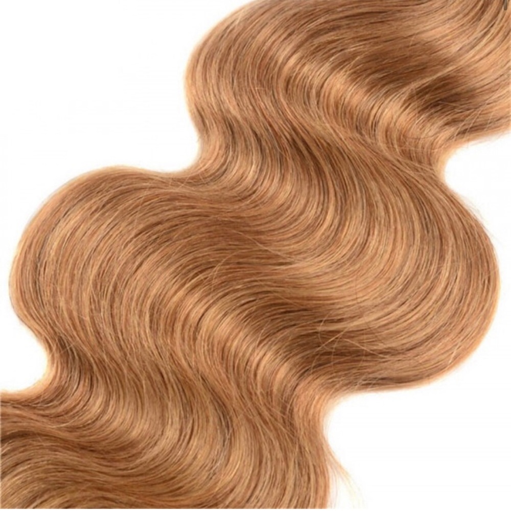 High Quality Human Hair Extensions 1B Body Wave  16" inches